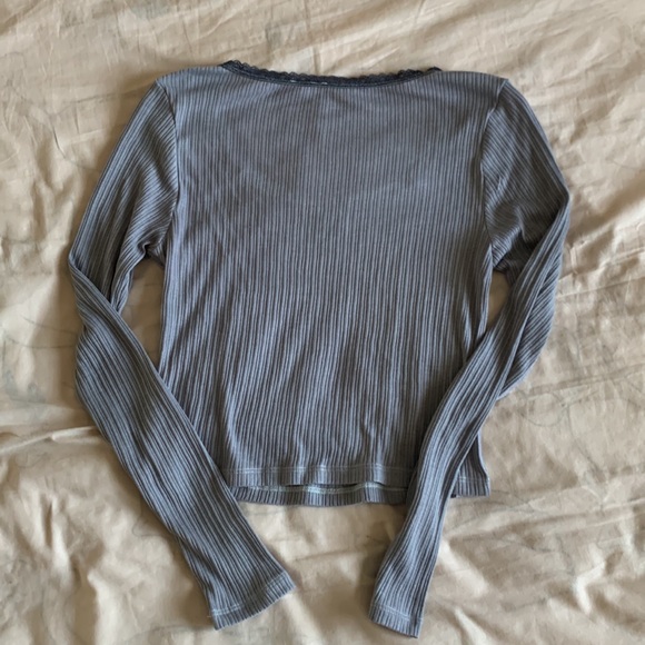 Cocteau Twins Long Sleeve Lace Top - Picture 4 of 4